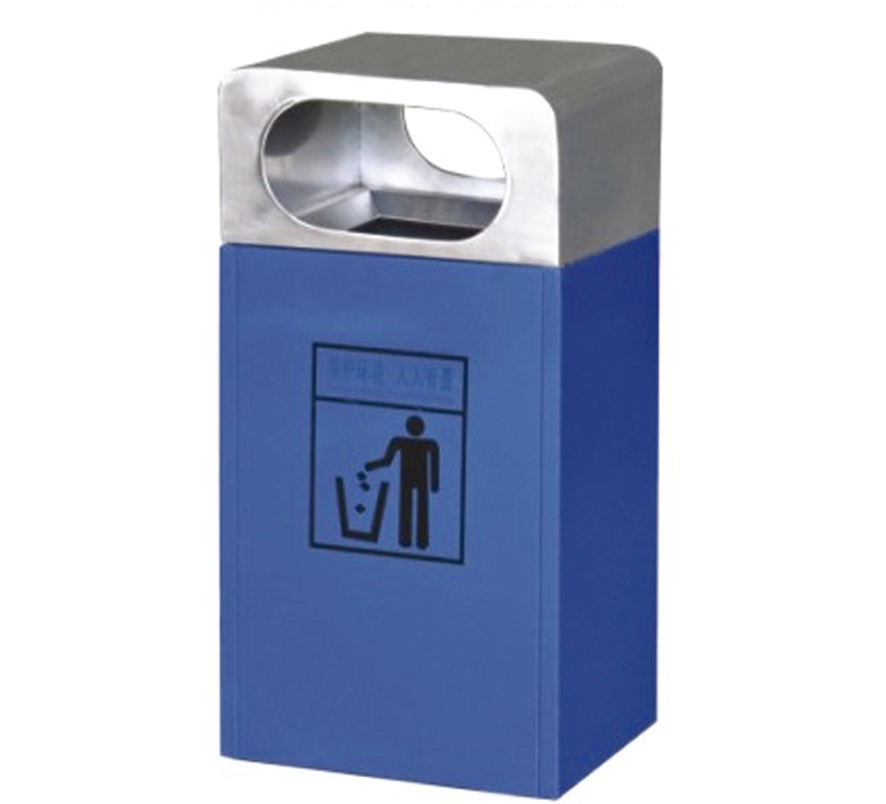 濰坊果皮箱，山東公園垃圾桶